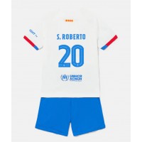 Camiseta Barcelona Sergi Roberto #20 Visitante Equipación para niños 2023-24 manga corta (+ pantalones cortos)